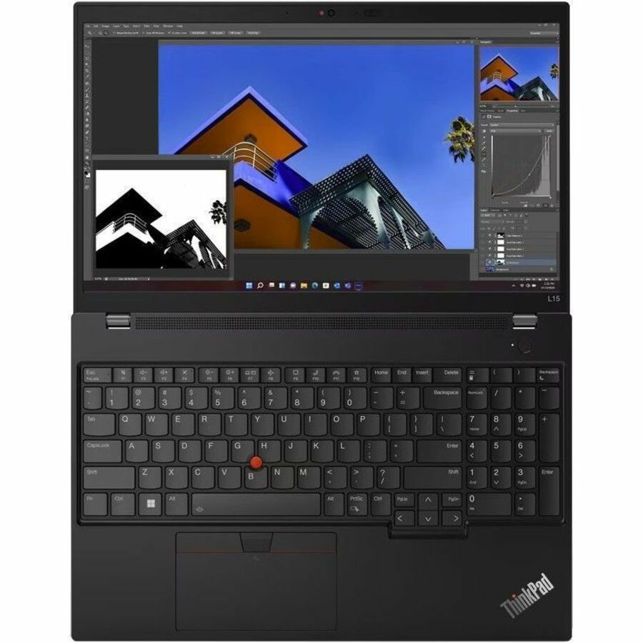 Lenovo ThinkPad L15 Gen 4 21H3004LUS 15.6" Notebook - Full HD - 1920 x 1080 - Intel Core i5 13th Gen i5-1345U Deca-core (10 Core) - 16 GB Total RAM - 512 GB SSD - Thunder Black 21H3004LUS