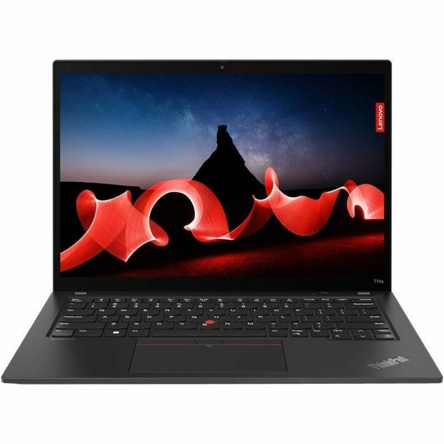 Lenovo ThinkPad T14s Gen 4 21F6008WUS 14" Touchscreen Notebook - WUXGA - 1920 x 1200 - Intel Core i5 13th Gen i5-1345U Deca-core (10 Core) 1.60 GHz - 16 GB Total RAM - 16 GB On-board Memory - 256 GB SSD - Deep Black 21F6008WUS