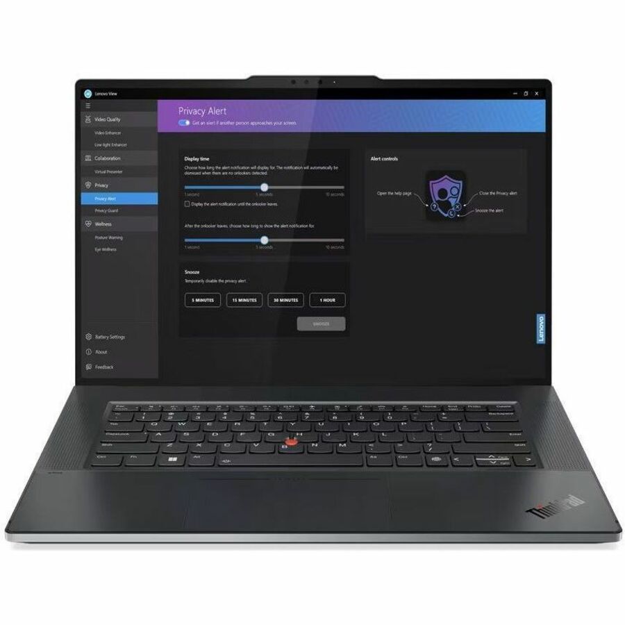 Lenovo ThinkPad Z16 Gen 2 21JX002NCA 16" Touchscreen Notebook - WUXGA - 1920 x 1200 - AMD Ryzen 7 PRO 7840HS Octa-core (8 Core) 3.80 GHz - 32 GB Total RAM - 32 GB On-board Memory - 1 TB SSD - Arctic Gray, Black 21JX002NCA