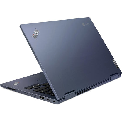 Lenovo ThinkPad C13 Yoga Gen 1 20UX001PUS 13.3" Touchscreen Convertible 2 in 1 Chromebook - Full HD - 1920 x 1080 - AMD 3150C Dual-core (2 Core) 2.40 GHz - 4 GB Total RAM - 32 GB Flash Memory - Abyss Blue 20UX001PUS