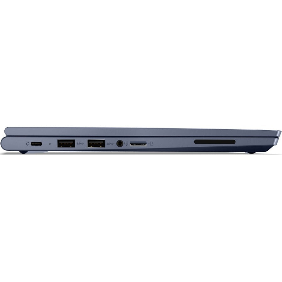 Lenovo ThinkPad C13 Yoga Gen 1 20UX001PUS 13.3" Touchscreen Convertible 2 in 1 Chromebook - Full HD - 1920 x 1080 - AMD 3150C Dual-core (2 Core) 2.40 GHz - 4 GB Total RAM - 32 GB Flash Memory - Abyss Blue 20UX001PUS