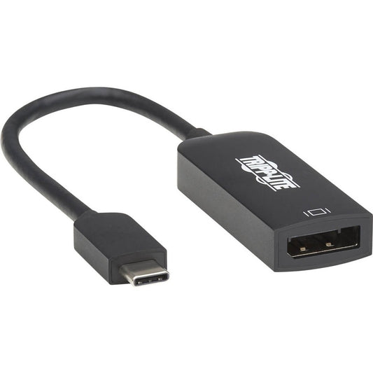 Tripp Lite by Eaton U444-06N-DP8B USB-C to DisplayPort Adapter Cable, M/F, Black, 6 in. U444-06N-DP8B