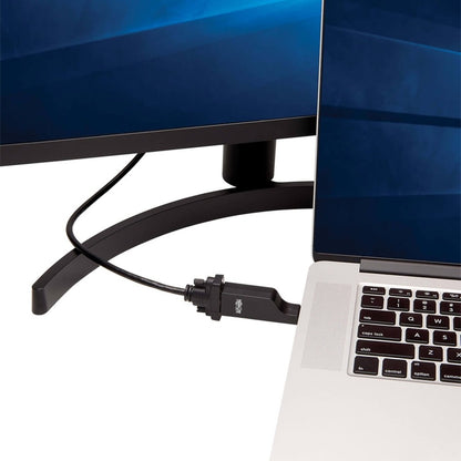 Tripp Lite by Eaton USB-C to VGA Vertical Adapter, M/F, Black U444-000-VGA