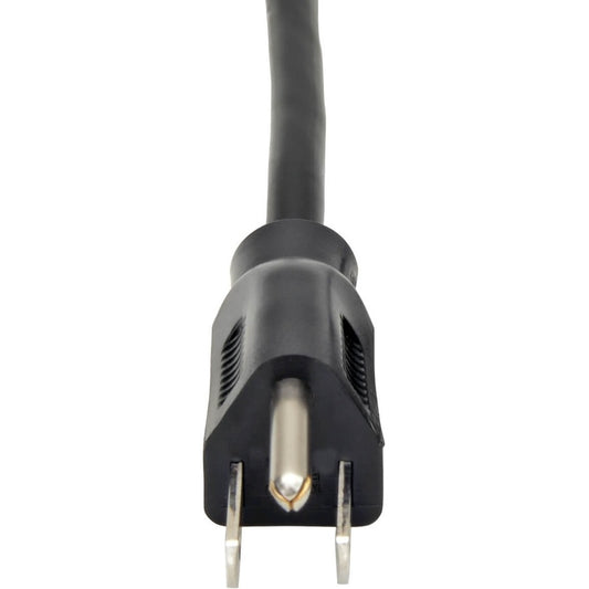 Tripp Lite 6ft Computer Power Cord Cable 5-15P to Left Angle C13 10A 18AWG 6' P006-006-13LA