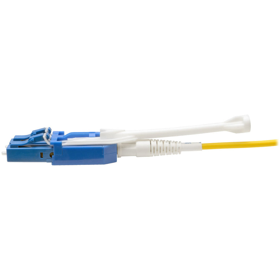 Tripp Lite by Eaton N390-05M-8LC-AP MTP/MPO to 8xLC Singlemode Breakout Patch Cable, Yellow, 5 m N390-05M-8LC-AP