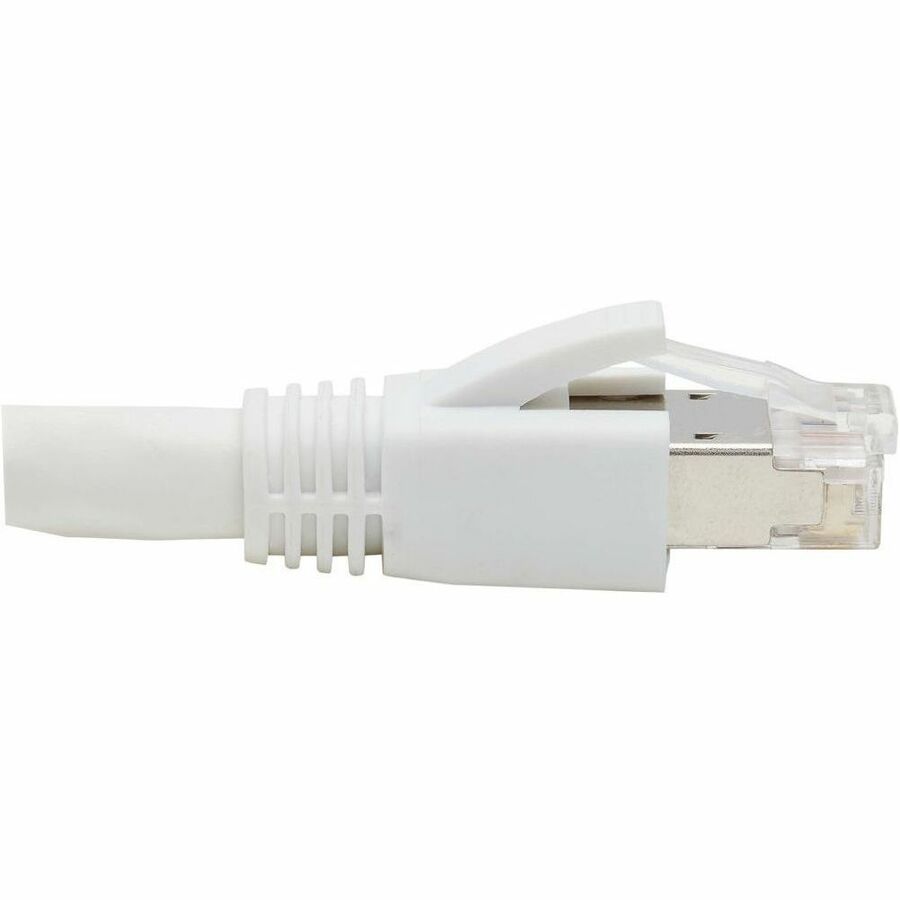 Tripp Lite by Eaton Cat8 40G Snagless SSTP Ethernet Cable (RJ45 M/M), PoE, White, 5 ft. (1.5 m) N272-F05-WH