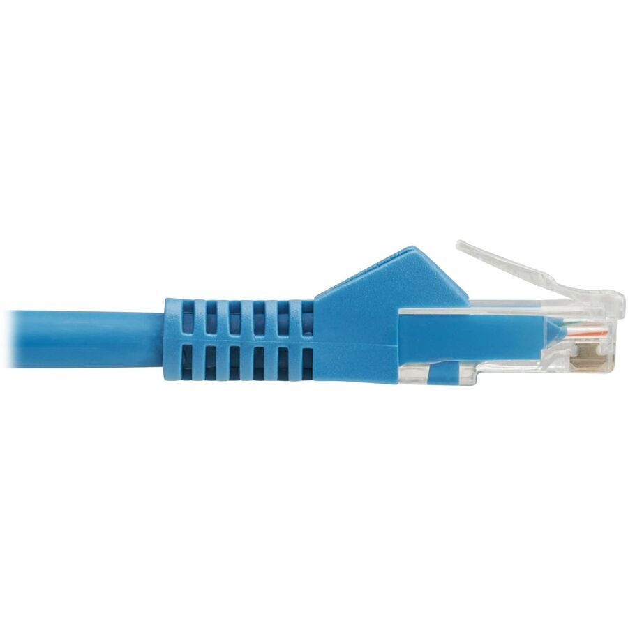 Tripp Lite by Eaton Cat6 Gigabit Snagless Molded UTP Ethernet Cable (RJ45 M/M), PoE, LSZH, Blue,3.5m N201L-3P5M-BL