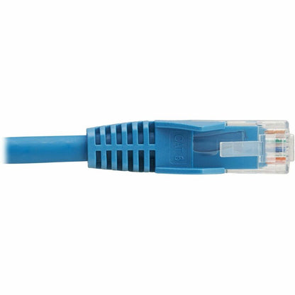 Tripp Lite by Eaton Cat6 Gigabit Snagless Molded UTP Ethernet Cable (RJ45 M/M), PoE, LSZH, Blue,3.5m N201L-3P5M-BL