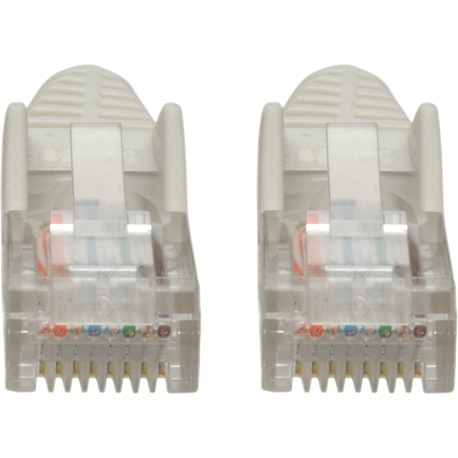 Tripp Lite by Eaton Cat5e 350 MHz Snagless Molded UTP Patch Cable (RJ45 M/M), White, 15 ft. N001-015-WH