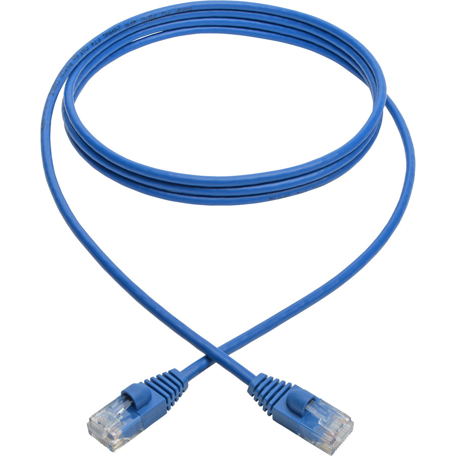 Tripp Lite by Eaton Gigabit N261-S06-BL Cat.6a UTP Patch Network Cable N261-S06-BL