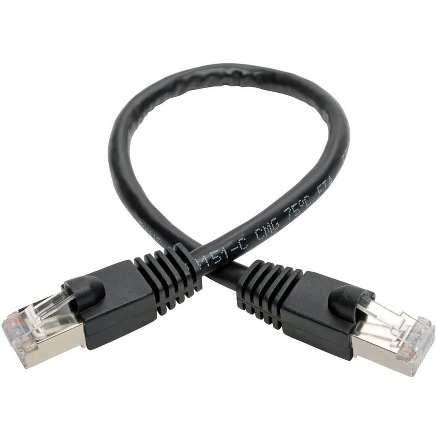 Tripp Lite by Eaton N262-001-BK Cat.6a STP Patch Network Cable N262-001-BK