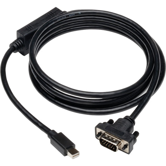 Tripp Lite by Eaton P586-010-VGA-V2 Mini DisplayPort 1.2 to VGA Active Adapter Cable, 10 ft. P586-010-VGA-V2