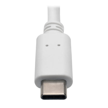 Tripp Lite by Eaton U444-06N-DP8WC USB-C to DisplayPort Adapter Cable, M/F, White, 6 in. U444-06N-DP8WC