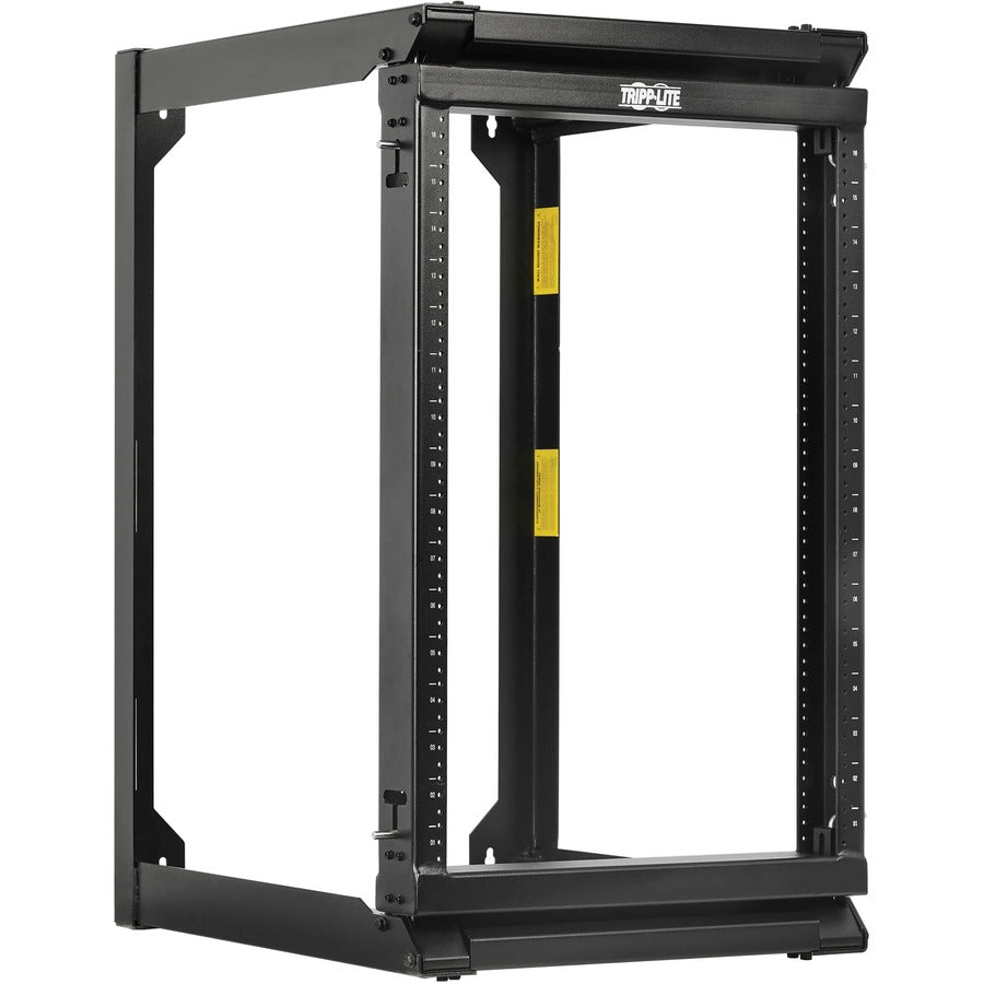 Tripp Lite by Eaton SmartRack 16U Wall-Mount 2-Post Open Frame Rack, Hinged Front, Heavy Duty SRWO16US