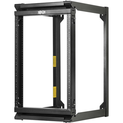 Tripp Lite by Eaton SmartRack 16U Wall-Mount 2-Post Open Frame Rack, Hinged Front, Heavy Duty SRWO16US