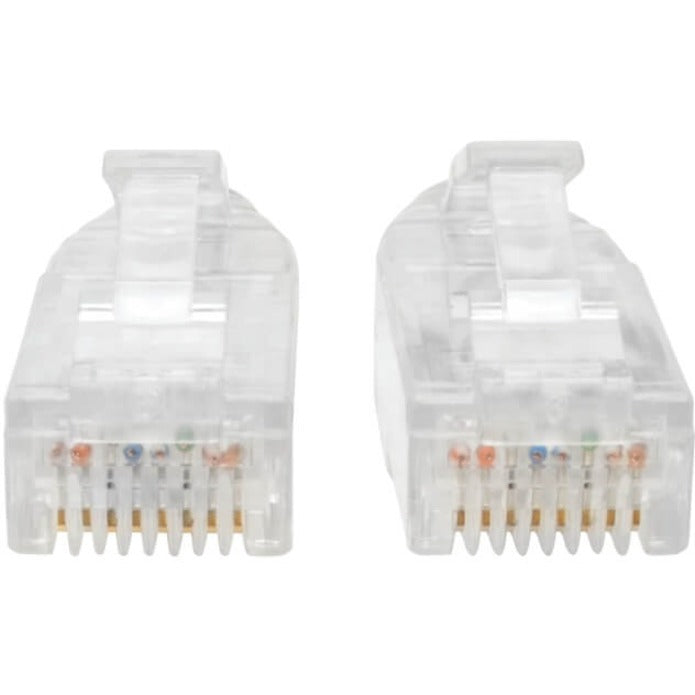 Tripp Lite by Eaton Cat6 UTP Patch Cable (RJ45) - M/M, Gigabit, Snagless, Molded, Slim, Gray, 10 ft. N201-S10-GY