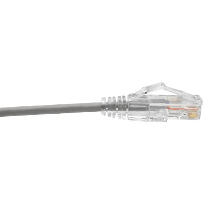 Tripp Lite by Eaton Cat6 UTP Patch Cable (RJ45) - M/M, Gigabit, Snagless, Molded, Slim, Gray, 10 ft. N201-S10-GY