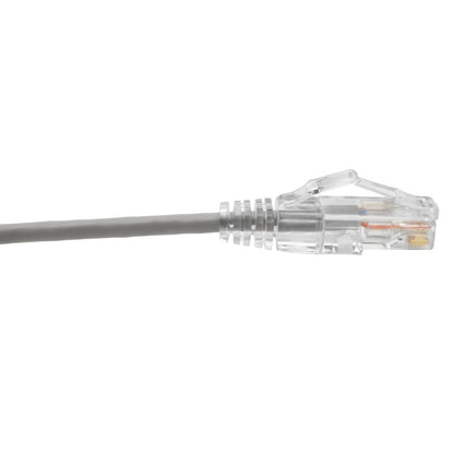 Tripp Lite by Eaton Cat6 UTP Patch Cable (RJ45) - M/M, Gigabit, Snagless, Molded, Slim, Gray, 10 ft. N201-S10-GY