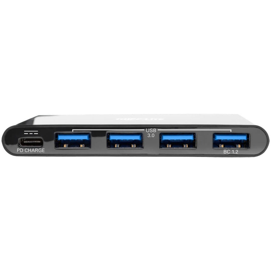 Tripp Lite by Eaton 4-Port USB 3.1 Hub, 4x USB-A, Thunderbolt 3-PD Charging, Black U460-004-4AB-C