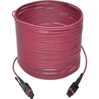 Tripp Lite by Eaton N845-10M-12-MG MTP/MPO Multimode Patch Cable, Magenta, 10 m N845-10M-12-MG