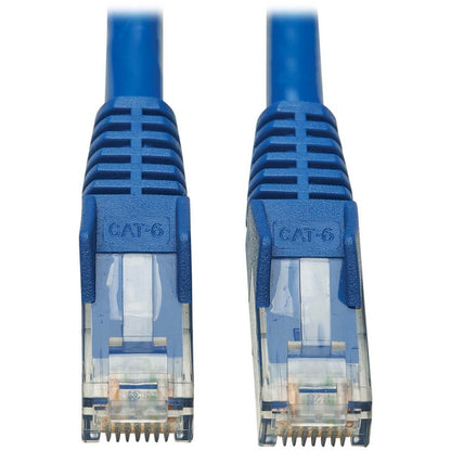 Tripp Lite by Eaton Cat6 Snagless UTP Network Patch Cable (RJ45 M/M), Blue, 10 ft. N201P-010-BL