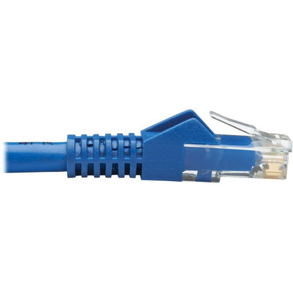 Tripp Lite by Eaton Cat6 Snagless UTP Network Patch Cable (RJ45 M/M), Blue, 10 ft. N201P-010-BL