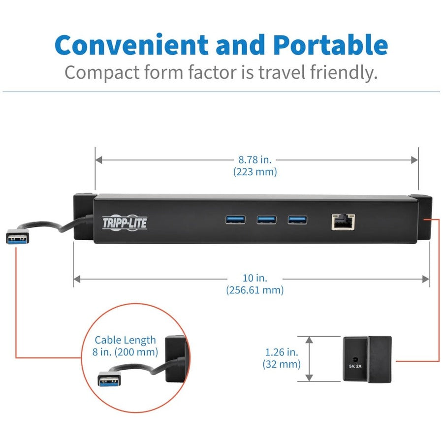 Tripp Lite by Eaton U342-GU3 USB 3.0 Docking Station U342-GU3