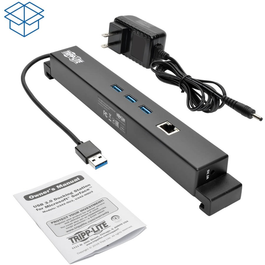 Tripp Lite by Eaton U342-GU3 USB 3.0 Docking Station U342-GU3