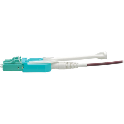 Tripp Lite by Eaton N845-05M-8L-MG MTP/MPO to 8xLC Fan-Out Patch Cable, Magenta, 5 m N845-05M-8L-MG