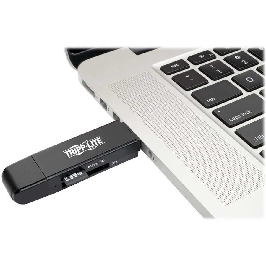 Tripp Lite by Eaton USB-C Memory Card Reader, 2-in-1 USB-A/USB-C, USB 3.1 Gen 1 U452-000-SD-A