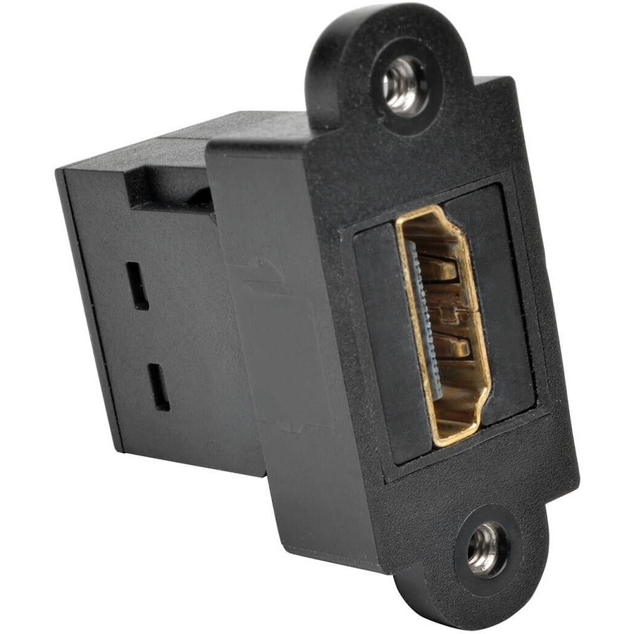 Tripp Lite HDMI Coupler Keystone Panel Mount F/F Black P164-000-KP-BK