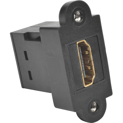 Tripp Lite HDMI Coupler Keystone Panel Mount F/F Black P164-000-KP-BK