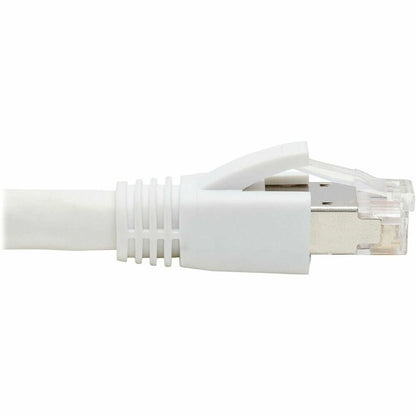 Tripp Lite by Eaton Cat8 40G Snagless SSTP Ethernet Cable (RJ45 M/M), PoE, White, 10 ft. (3.1 m) N272-F10-WH