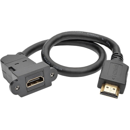 Tripp Lite by Eaton P162-001-KPA-BK HDMI Extension Audio/Video Cable with Ethernet P162-001-KPA-BK