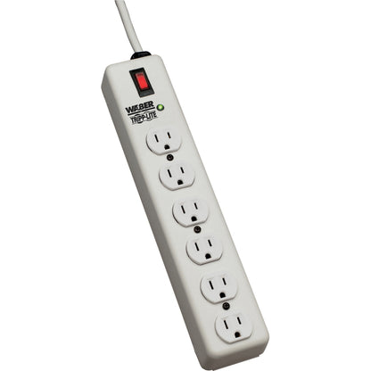 Tripp Lite Waber Surge Protector Strip 6 outlet 6' Cord 2100 Joules DG115-SI