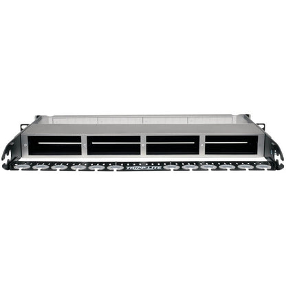 Tripp Lite High Density Copper Fiber Enclosure Panel 4-Cassette Capacity 1U N484-01U