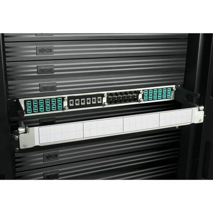 Tripp Lite High Density Copper Fiber Enclosure Panel 4-Cassette Capacity 1U N484-01U