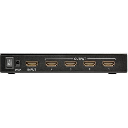 Tripp Lite by Eaton 4-Port 4K HDMI Splitter for Ultra-HD (4Kx2K) Video and Audio - 3840x2160 B118-004-UHD