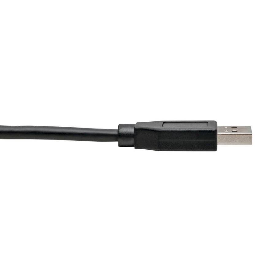 Tripp Lite by Eaton U428-003-CRA Right-Angle USB-C to USB-A Cable, M/M, 3 ft. U428-003-CRA