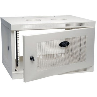 Tripp Lite by Eaton White SmartRack 6U Wall-Mount Rack Enclosure Cabinet SRW6UW