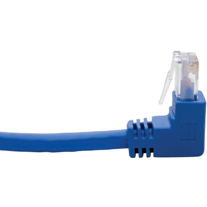 Tripp Lite by Eaton N204-005-BL-UD Cat6 UTP Patch Cable, Up-Angle Male/Down-Angle Male - 5 ft., Blue N204-005-BL-UD