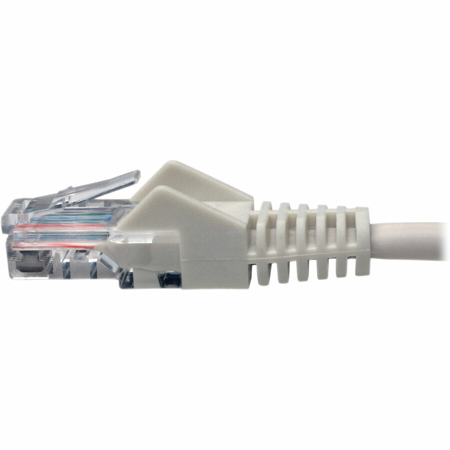 Tripp Lite by Eaton Cat5e 350 MHz Snagless Molded UTP Patch Cable (RJ45 M/M), White, 6 ft. N001-006-WH