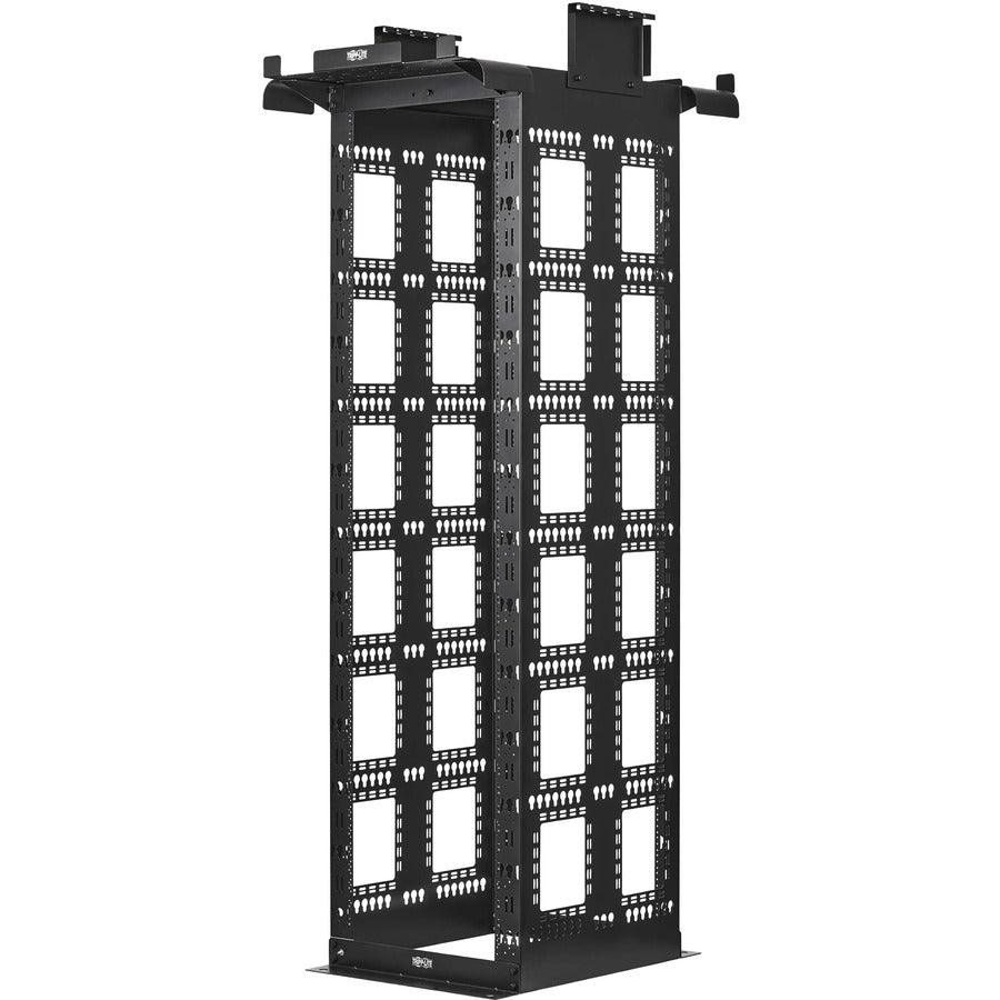 Tripp Lite by Eaton SmartRack 45U Heavy-Duty 2-Post Open Frame Rack, 24-Inch Deep SR2POSTDP24HD