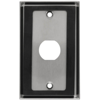 Tripp Lite by Eaton N206-FP01-IND RJ45 Bulkhead Wall Plate, 1 Cutout, Industrial, Metal N206-FP01-IND