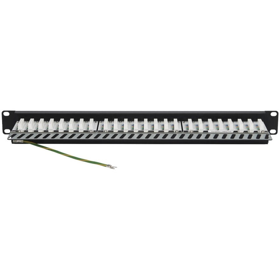 Tripp Lite by Eaton N252-024-SH-K Cat6 24-Port Patch Panel, 1U N252-024-SH-K