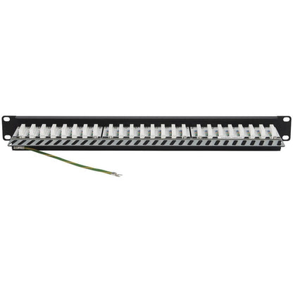 Tripp Lite by Eaton N252-024-SH-K Cat6 24-Port Patch Panel, 1U N252-024-SH-K