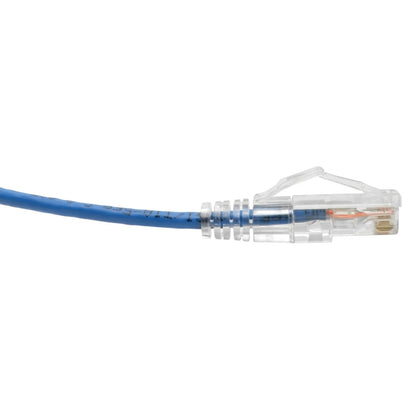 Tripp Lite by Eaton Cat6 UTP Patch Cable (RJ45) - M/M, Gigabit, Snagless, Molded, Slim, Blue, 15 ft. N201-S15-BL