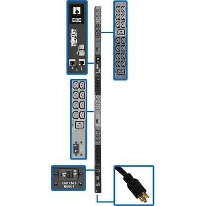 Tripp Lite by Eaton PDU3EVN10l1530B 48-Outlet PDU PDU3EVN10l1530B