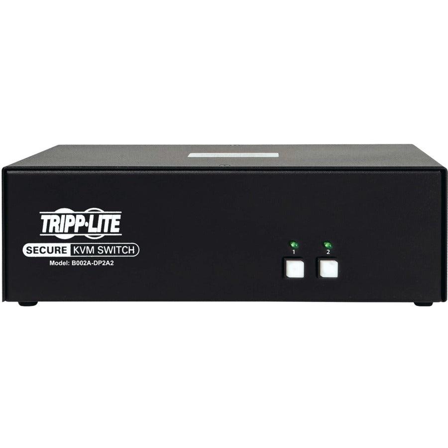 Tripp Lite by Eaton B002A-DP2A2 2-Port NIAP PP3.0-Certified DisplayPort KVM Switch B002A-DP2A2