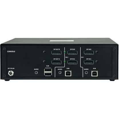 Tripp Lite by Eaton B002A-DP2A2 2-Port NIAP PP3.0-Certified DisplayPort KVM Switch B002A-DP2A2